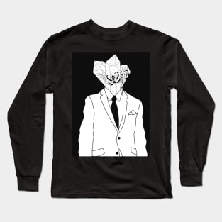 Surreal Crystal Entrapment Long Sleeve T-Shirt